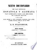 Neues Spanisch-Deusches und Deusche-Spanisches Wörterbuch