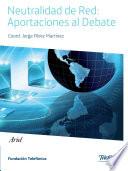 Libro Neutralidad de red: aportaciones al debate