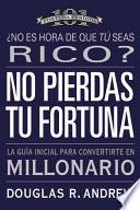 Libro No Pierdas tu Fortuna