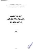 Noticiario arqueológico hispánico