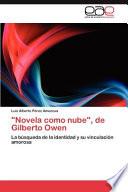 Novela Como Nube , de Gilberto Owen