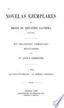 Novelas ejemplares: Las dos doncellas. La señora Cornelia. 1886
