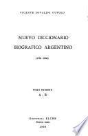 Nuevo diccionario biográfico argentino