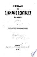 Obras de d. Ignacio Rodriguez Galvan