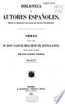 Obras publicadas é inéditas de D. Gaspar Melchior de Jovellanos