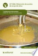 Libro Obtención de aceites de orujo de oliva. INAK0109