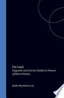 Libro On Latin