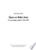 Opera en Bellas Artes