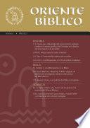 Libro Oriente Bíblico no 1