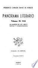 Panorama literario: 1955