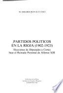 Partidos políticos en La Rioja (1902-1923)
