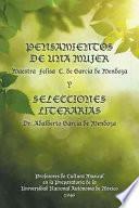 Libro Pensamientos de Una Mujer y Selecciones Literarias.