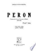 Perón, preparación de una vida para el mando (1895-1942)