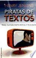 Libro Piratas de textos