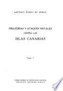 Piraterías y ataques navales contra las islas Canarias