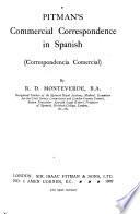 Pitman's commercial correspondence in Spanish (correspondencia comercial)