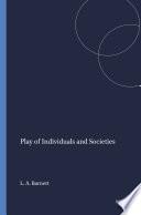 Libro Play of Individuals and Societies