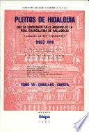Pleitos de hidalguía que se conservan en el Archivo de la Real Chancillería de Valladolid: Ceballos-Cuesta