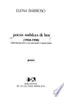 Poesía andaluza de hoy, 1950-1990