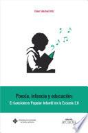 Libro Poesía, infancia y educación