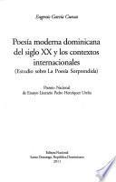 Poesía moderna dominicana del siglo XX y los contextos internacionales