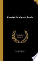 Libro Poesías De Manuel Acuña