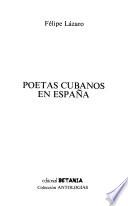 Poetas cubanos en España
