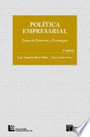 Libro Política empresarial