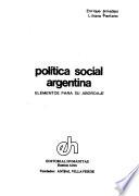 Política social argentina