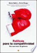 Libro Políticas para la competitividad