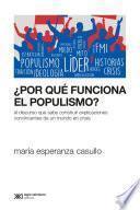 Libro ¿Por qué funciona el populismo?