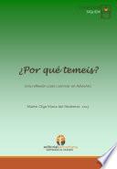 Libro ¿Por qué temeis?