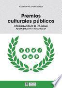 Premios culturales públicos
