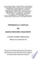 Presencia y crítica de Mario Briceño-Iragorry
