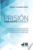 Libro Prisión permanente revisable