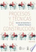 Libro Procesos y técnicas de construcción