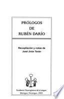 Prólogos de Rubén Darío