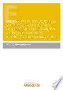 Libro Protección de los derechos sociales: Estudio jurídico con especial consideración a los ordenamientos jurídicos de Alemania y Chile