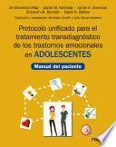 Protocolo unificado para el tratamiento transdiagnóstico de los trastornos emocionales en adolescentes