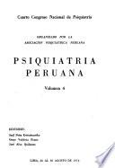 Psiquiatría peruana