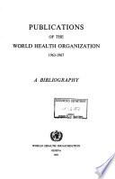 Publications de L'Organisation Mondiale de la Santé