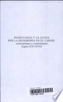 Libro Puerto Rico y la lucha por la hegemonía en el Caribe