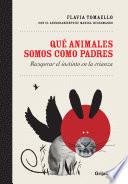 Libro Qué animales somos como padres