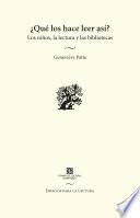 Libro ¿Qué los hace leer así?