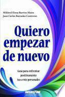 Libro Quiero empezar de nuevo