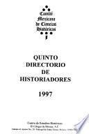 Quinto directorio de historiadores 1997