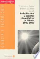 Libro Radiación solar y aspectos climatológicos de Almería