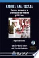 Libro RADIUS / AAA / 802.1X. Sistemas basados en la autenticación para Windows y Linux