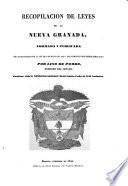 Recopilación de leyes de la Nueva Granada