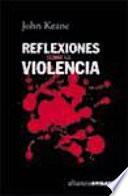 Libro Reflexiones sobre la violencia